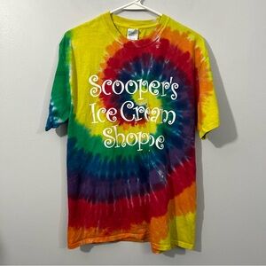 Tie-Dye Ice Cream Shop T-Shirt